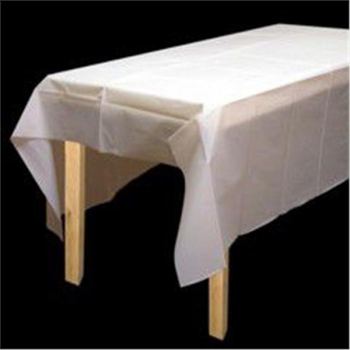 White Frosted Table Cover