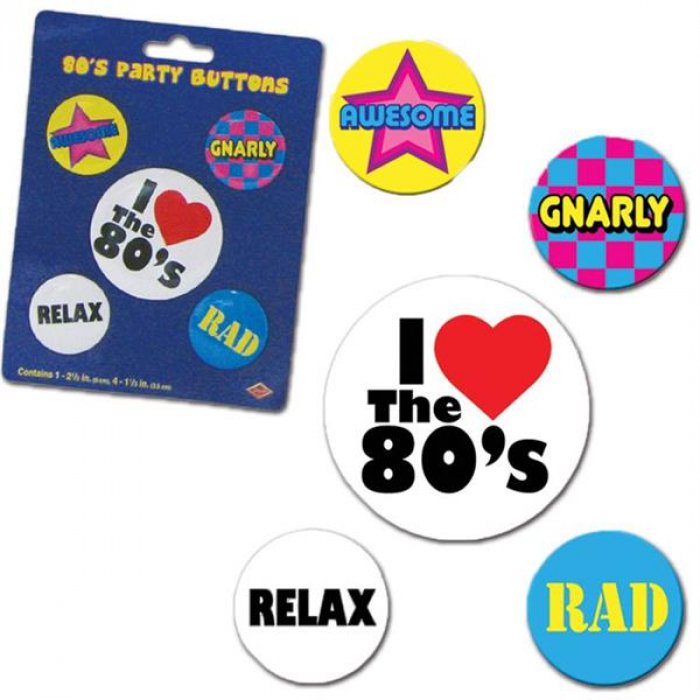 Totally 80s Pins