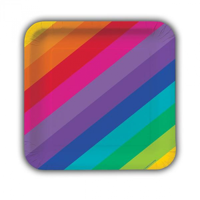 Rainbow Pride Plates