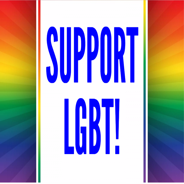 We Support LGBTQIA Custom Banner - 36 x 72 We Support LGBTQIA Custom Banner - 36 x 72