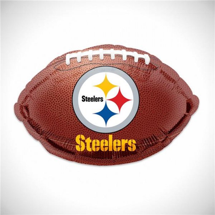 Pittsburgh Steelers Football Metallic 18" Balloon