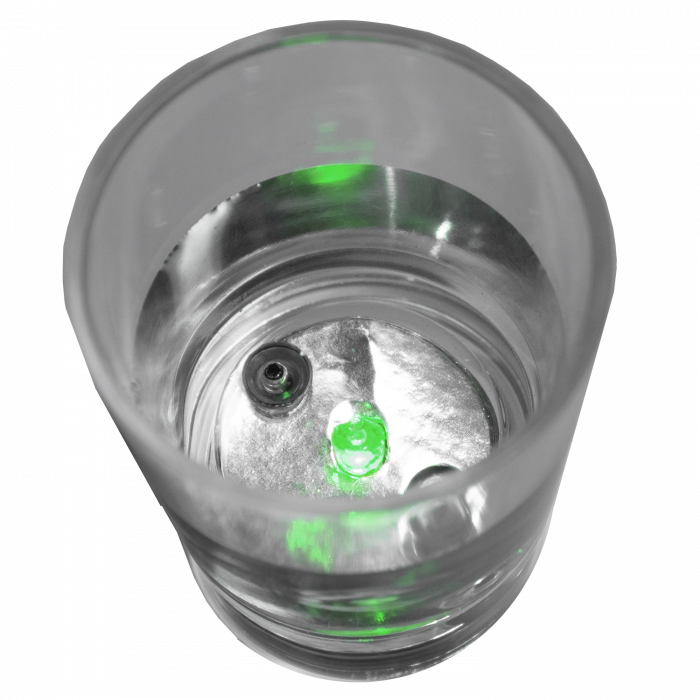 LED Light Up Liquid Activated Shot Glass - Green