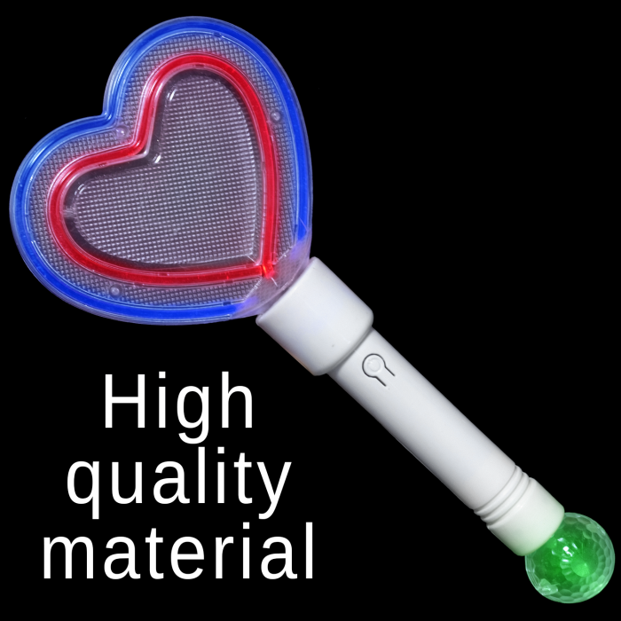 Rave Lights Party Heart Wand