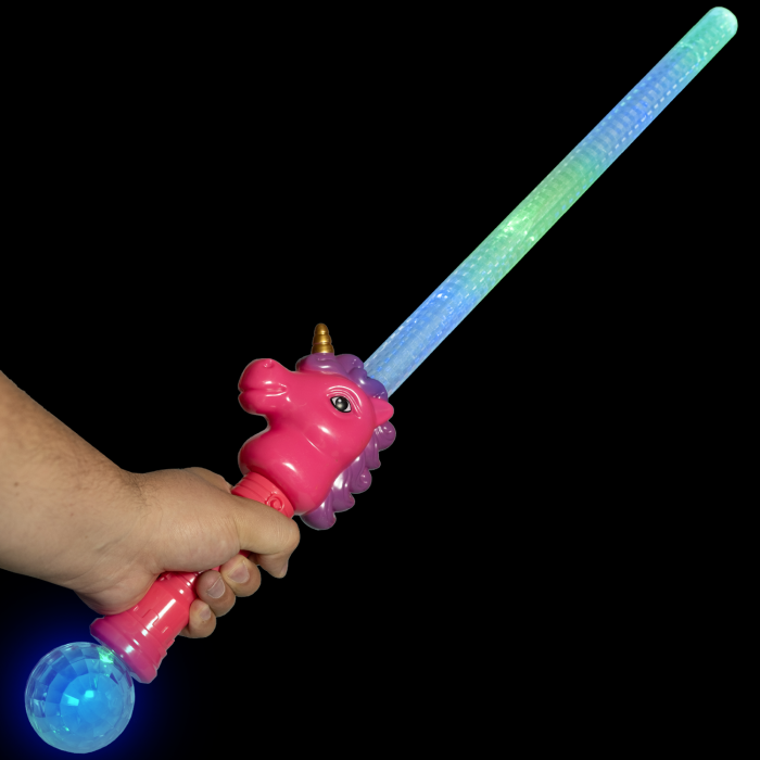 Unicorn Light Up Saber Sword
