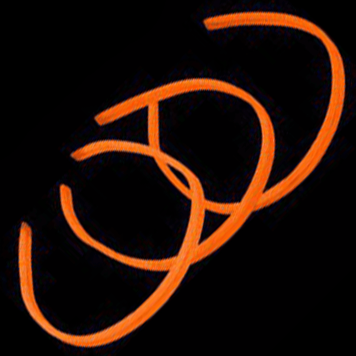 22'' Twister Glowstick Necklaces - Orange