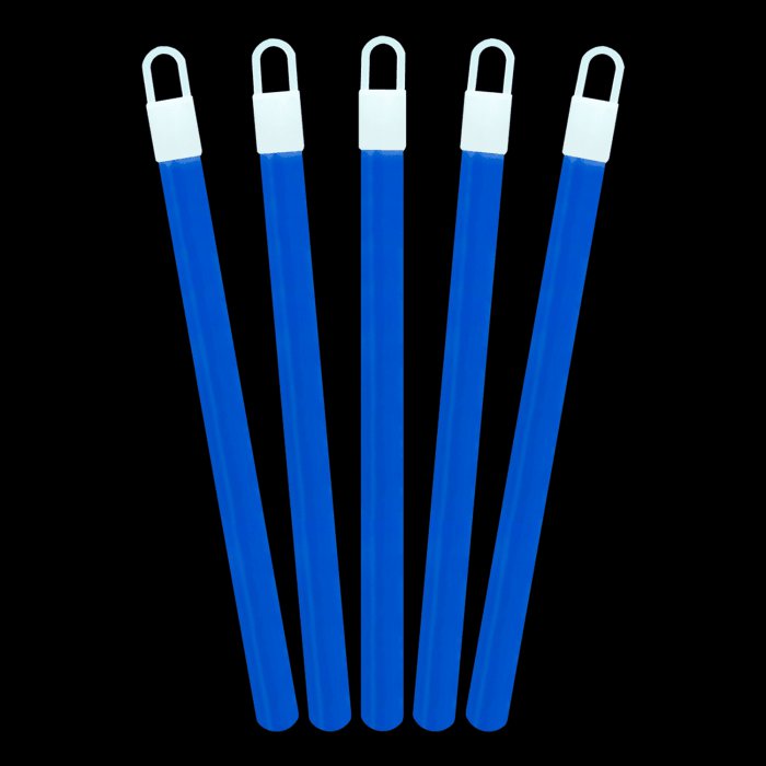 6 Inch Glowsticks - Blue
