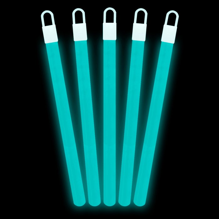 6 Inch Glowsticks - Aqua