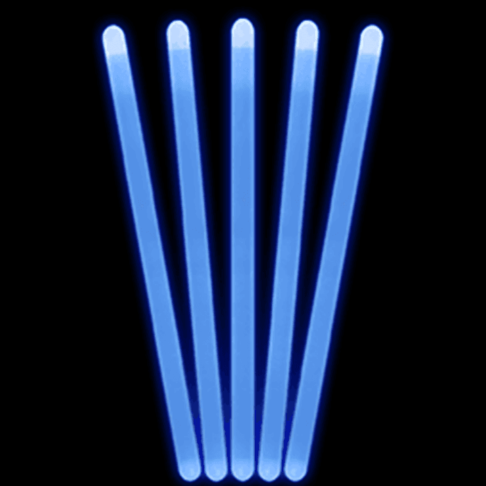 12 Inch Jumbo Light Sticks - Blue