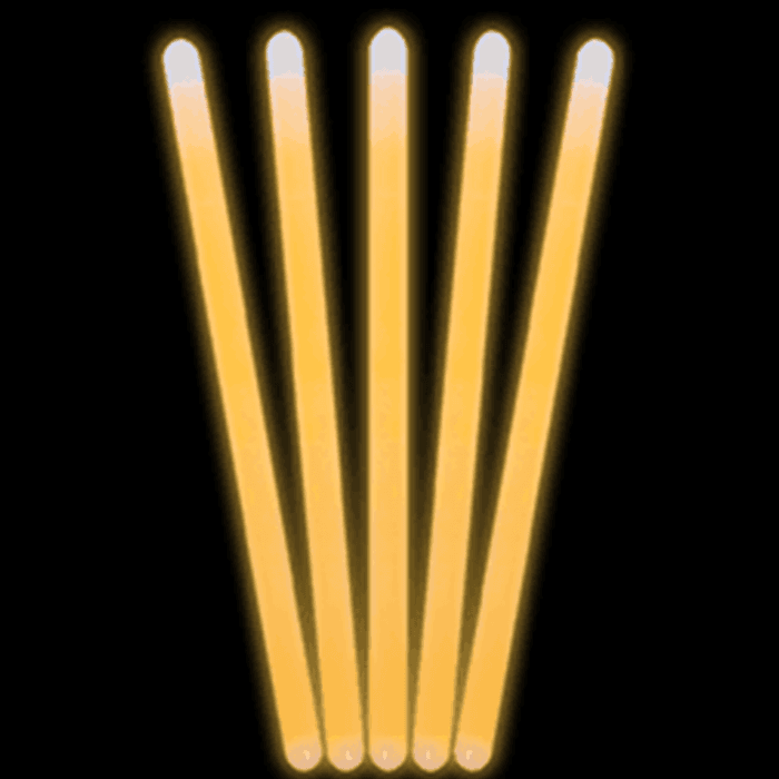 12 Inch Jumbo Light Sticks - Orange
