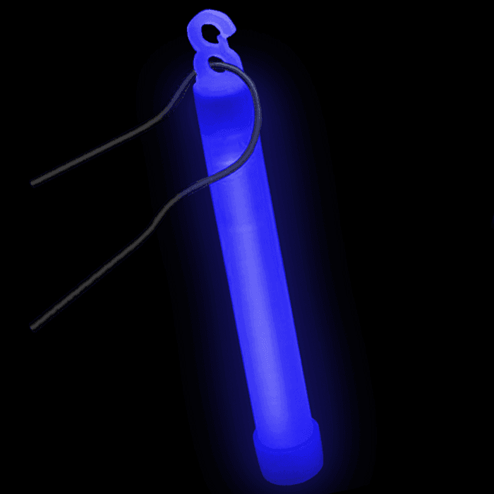 12 Hour Emergency Light Sticks - Blue