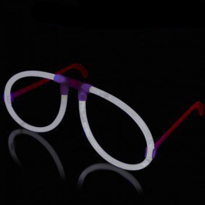 Glow Eyeglasses - Aviator - White