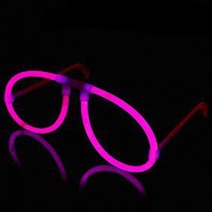 Glow Eyeglasses - Aviator - Pink