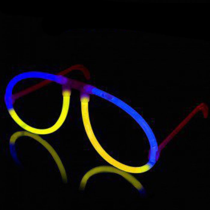 Glow Eyeglasses - Aviator - Bi Blue/Yellow