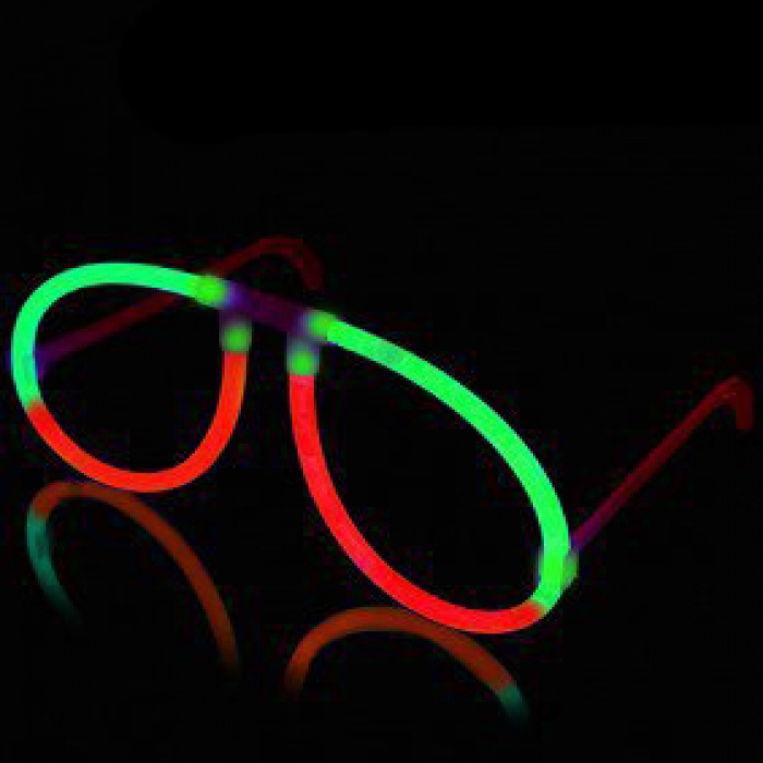 Glow Eyeglasses - Aviator - Bi Red/Green