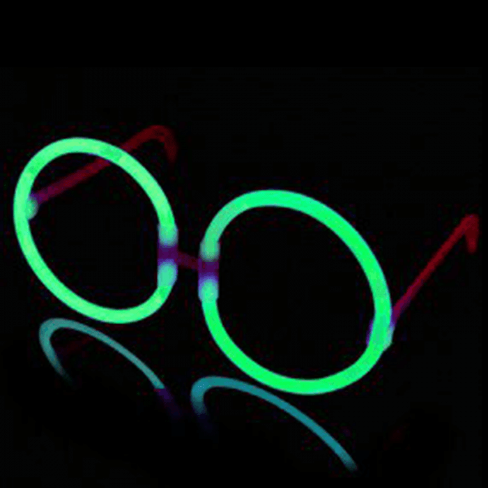 Glow Eyeglasses - Round - Green