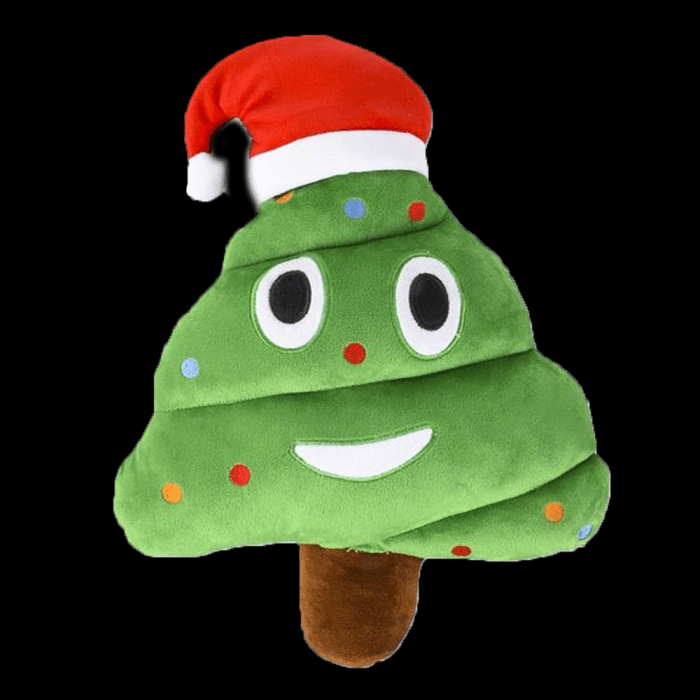 12" Christmas Tree Poop Plush