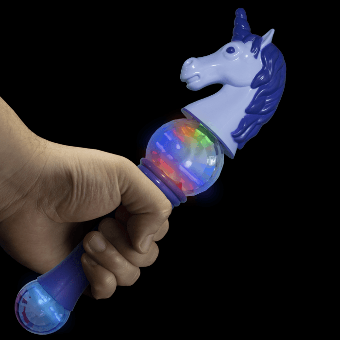 15" Light-Up Unicorn Wand with Sound