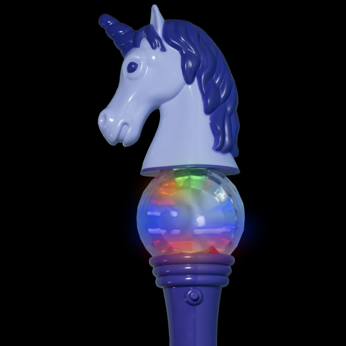 15" Light-Up Unicorn Wand with Sound