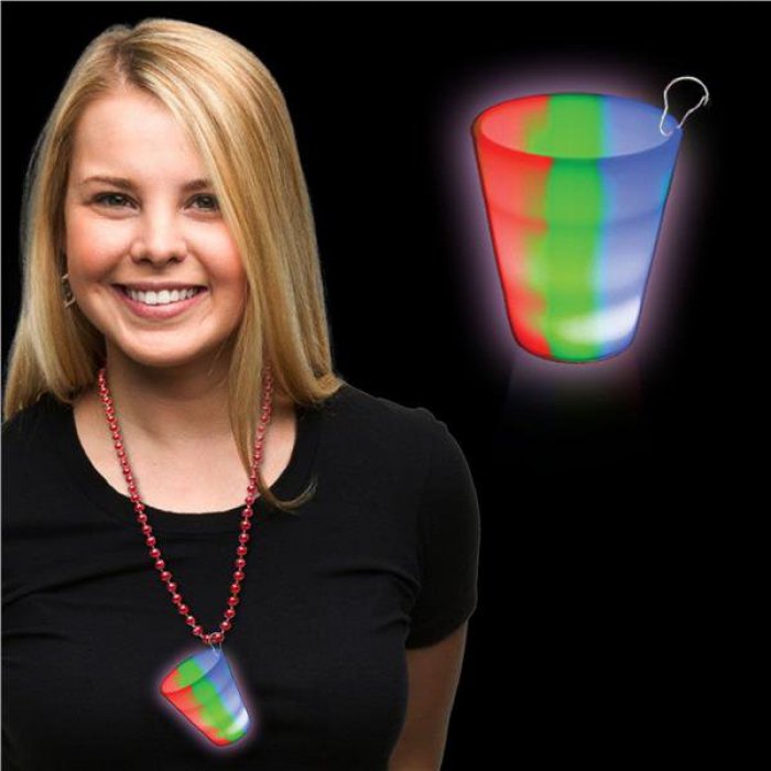 Multi-Color LED 2 oz Shot Glass