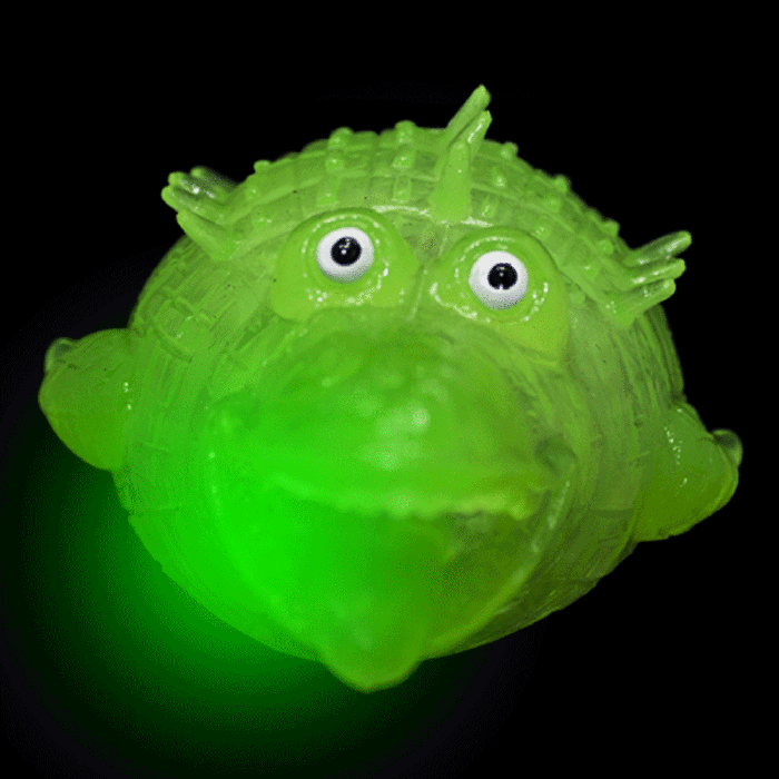 Light-Up Squeezy Bead Aquatic Animals- Green
