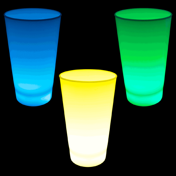 Red Light Up Party LED Glow Cup Drinkware 