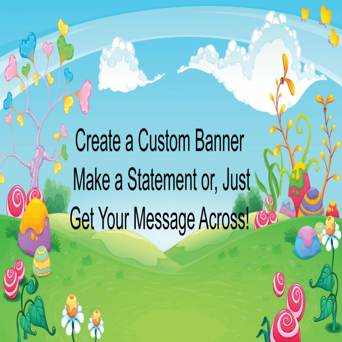 Easter Egg Fun Custom Banner - 12" X 24" Easter Egg Fun Custom Banner - 12" X 24"