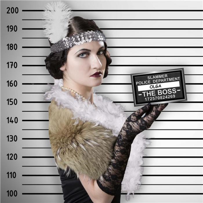 Speakeasy Mug Shot Photo Signs (Per 8 pack)