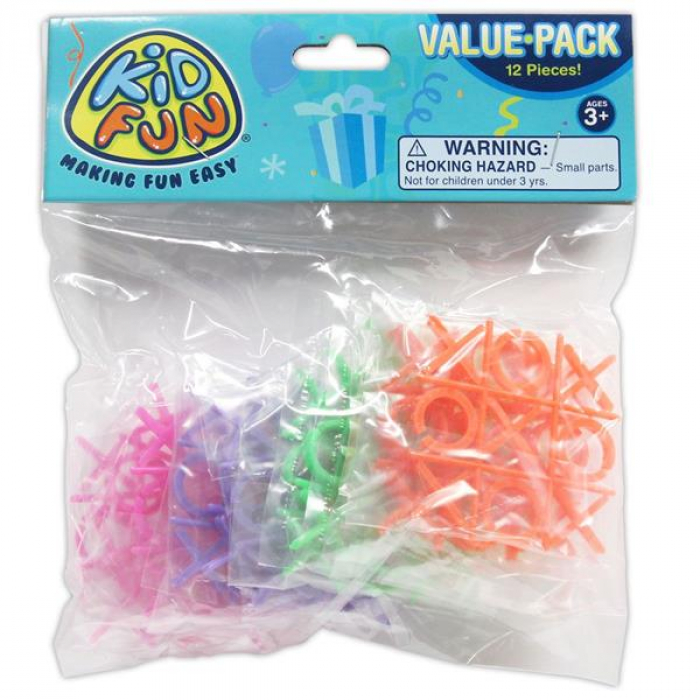 Tic Tac Toe Games (Per 12 pack)
