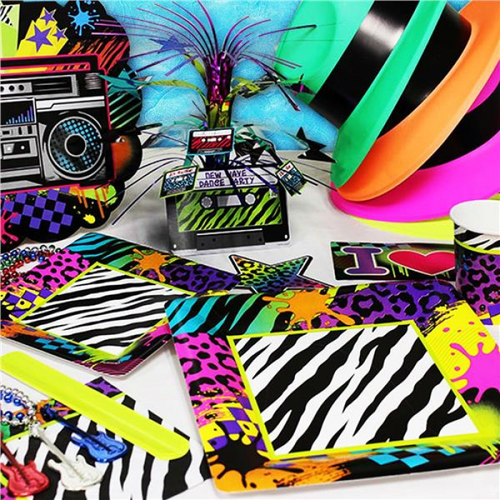 80's Party Kit - 8 Guests (Per kit) 80's Party Kit - 8 Guests (Per kit)