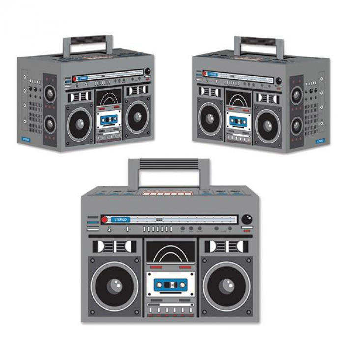 Boom Box Favor Boxes (Per 3 pack) Boom Box Favor Boxes (Per 3 pack)