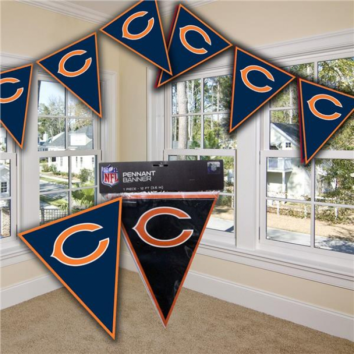 Chicago Bears Pennant Banner Flag