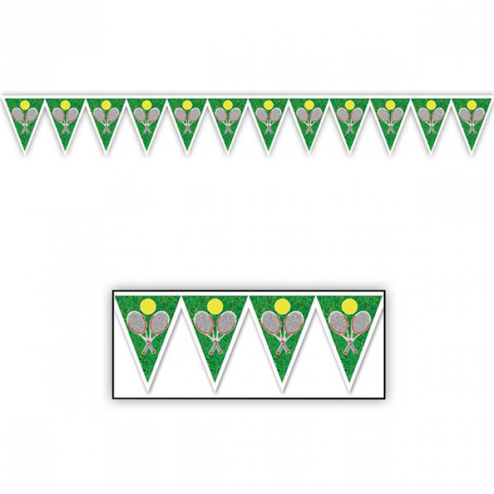 Tennis Pennant Banner