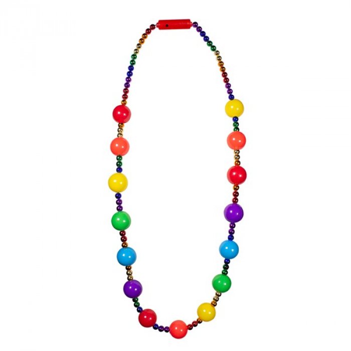 LED Rainbow Beads Necklace