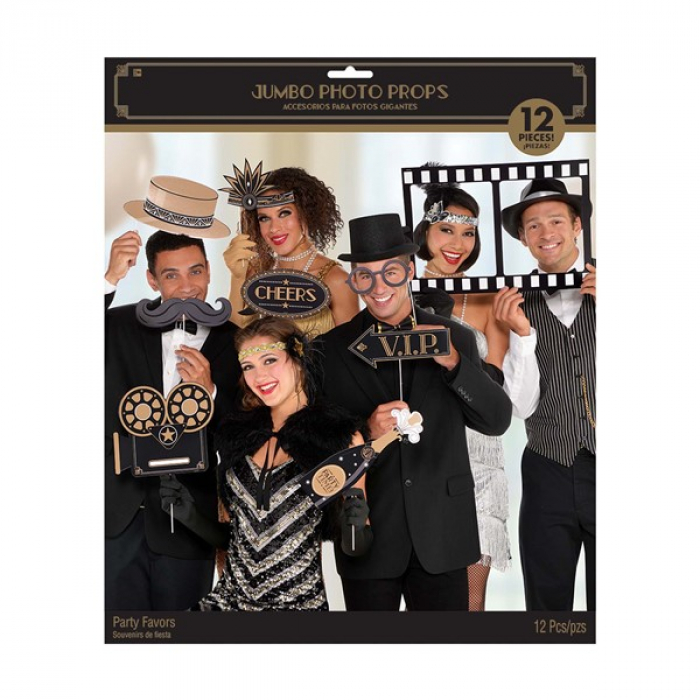 PHTO PROP KIT JMB GLITZ & GLAM - 12 Accessoires PhotomatoN Thème Années 20 Hollywood