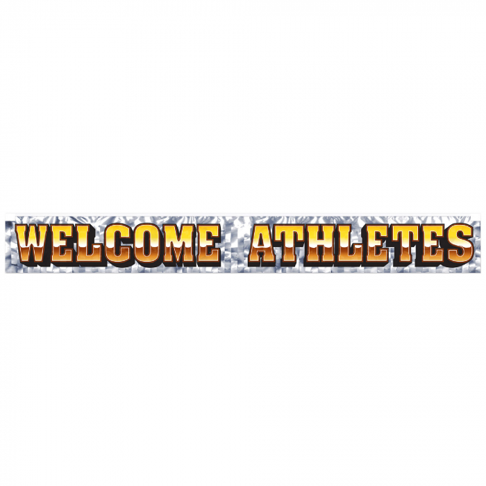 Welcome Athletes Banner