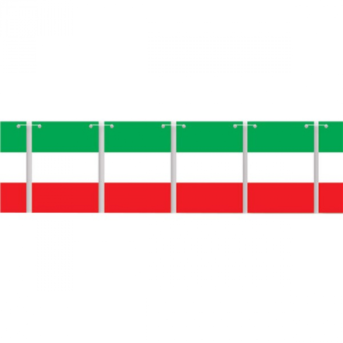 Italian Flag Streamer