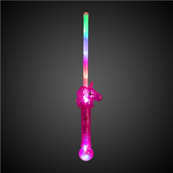 LED Unicorn Prism Wand