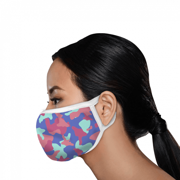 Coral Reef Polyester Face Mask