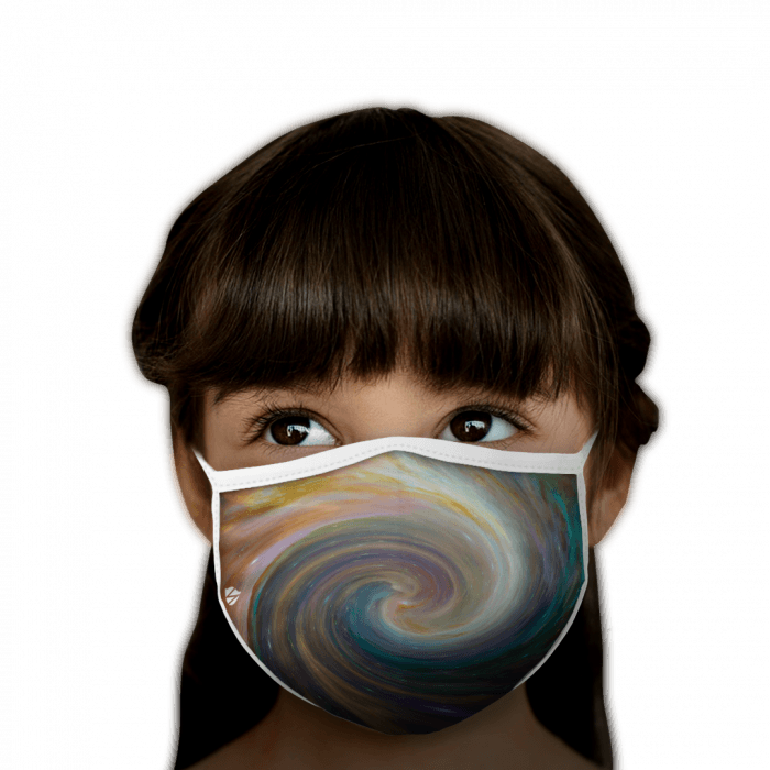 Milky Way Polyester Face Mask