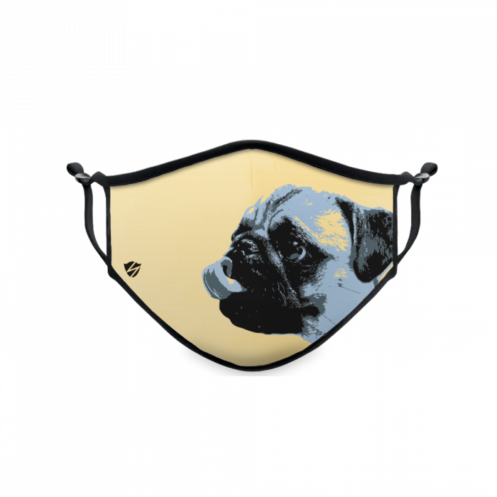 Pug Dog Face Design