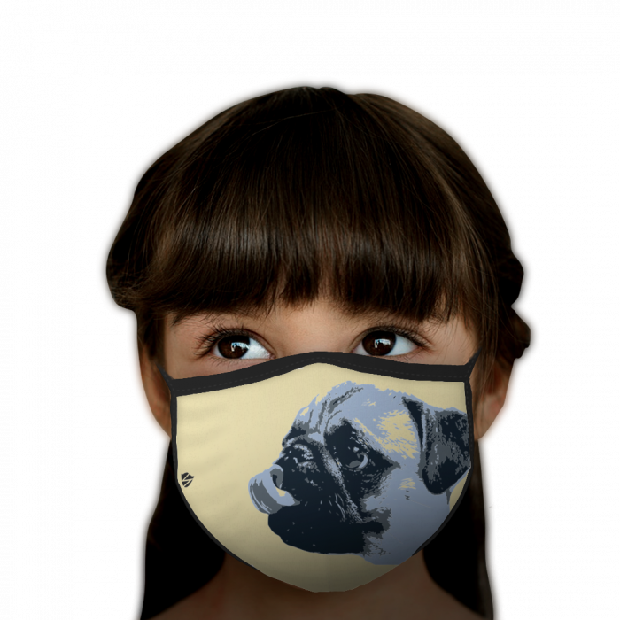 Pug Dog Face Design
