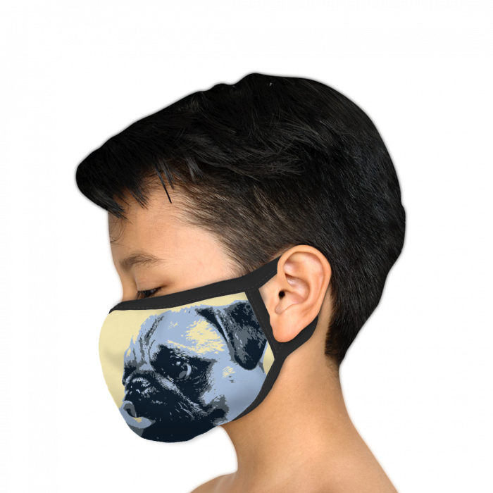 Pug Dog Face Design