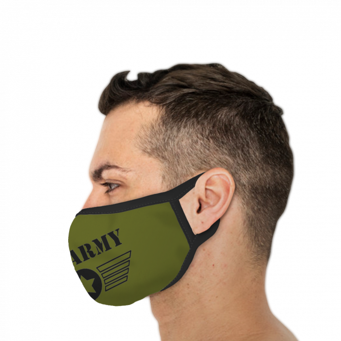 USA Army Design On Olive Green