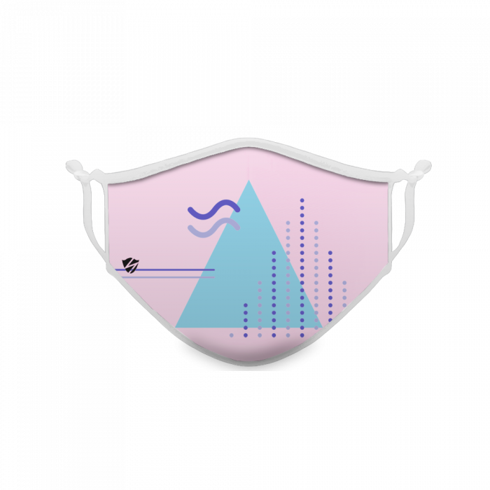 Light Blue Triangle Design