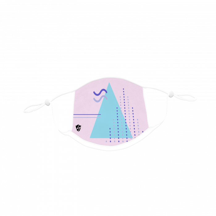 Light Blue Triangle Design