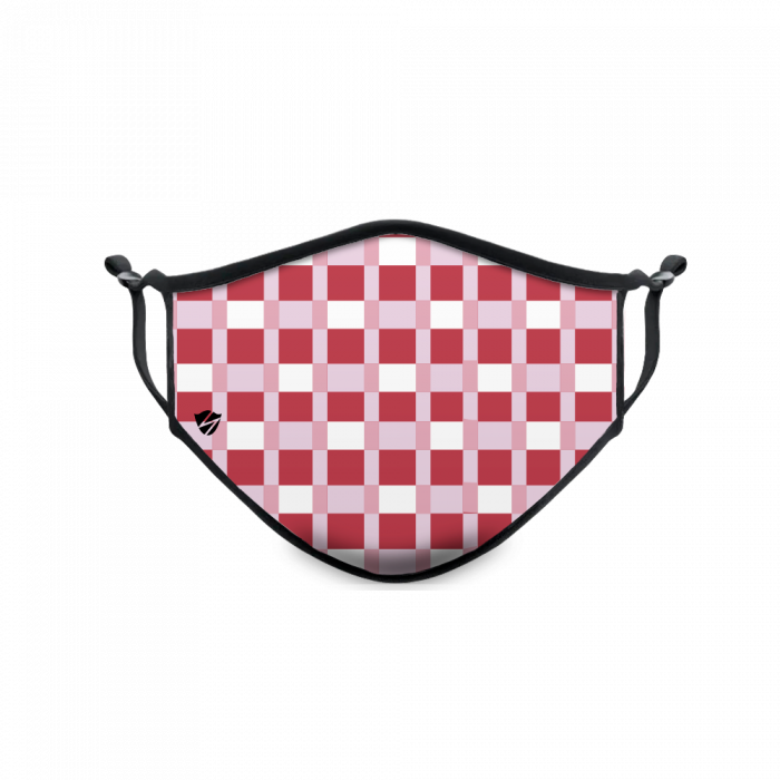 Red-White Plaid Design