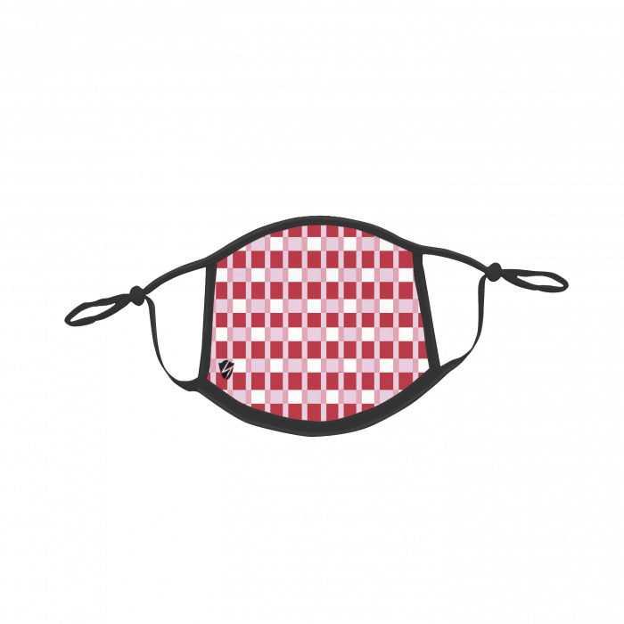 Red-White Plaid Design