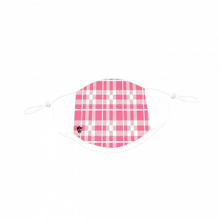 Pink-White Plaid Design