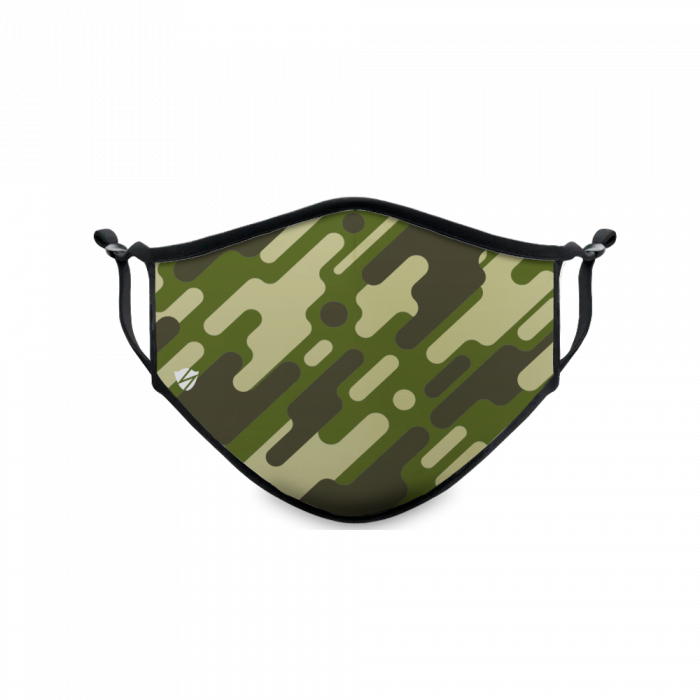 Green, Grey & Black Camo