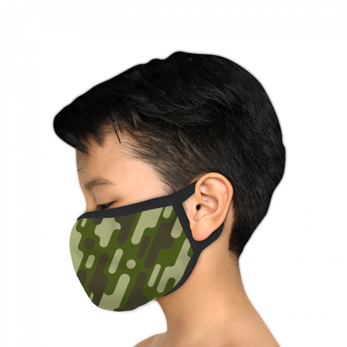 Green, Grey & Black Camo